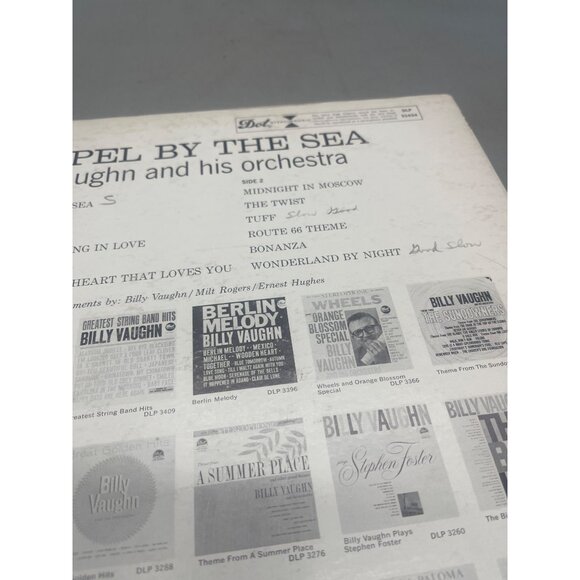 chapel by the sea Billy Vaughn and his orch vinyl record dot record English READ - Picture 5 of 5